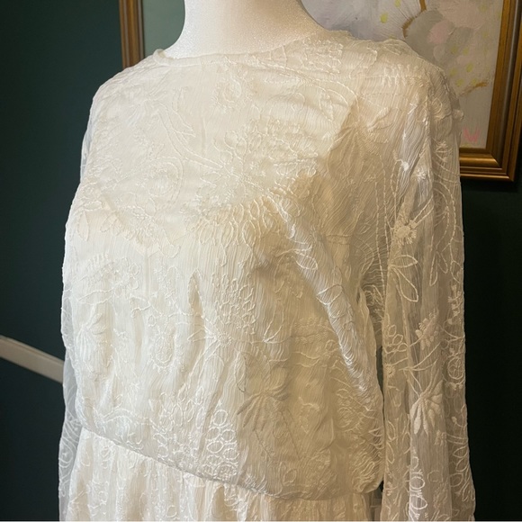 Lace MODCLOTH Dresses | ModCloth Boho Maxi Dress Sz Large NWT - Picture 3 of 10